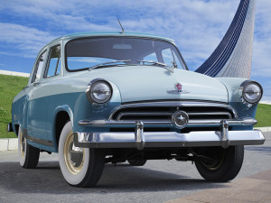 gaz-21 m21 volga 1956 Model 3D