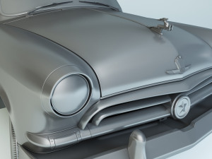 gaz-21 m21 volga 1956 Model 3D