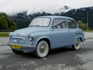 zaz-965 자포로제트 1961 3D 모델