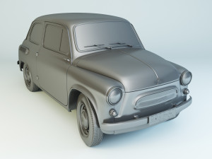 zaz-965 zaporozhets 1961 Modèle 3D
