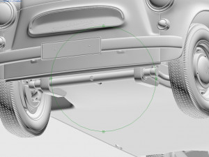 zaz-965 zaporozhets 1961 Modèle 3D