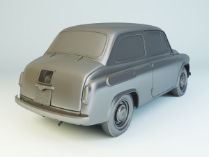 zaz-965 zaporozhets 1961 Modèle 3D
