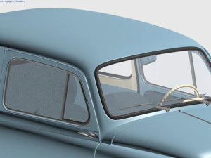 zaz-965 zaporozhets 1961 3D Model