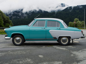 gaz-21 volga 1958 Model 3D