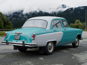 gaz-21 volga 1958 Model 3D