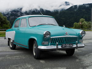 gaz-21 volga 1958 Model 3D