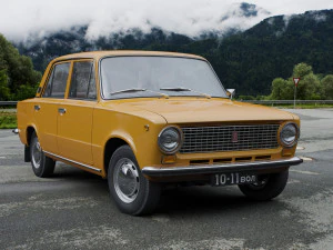 vaz-21011 zhiguli 1974 lada 3D Model