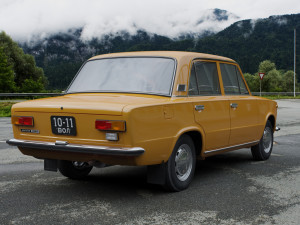 vaz-21011 zhiguli 1974 lada 3D 모델