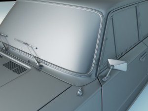 vaz-21011 zhiguli 1974 lada 3D 모델