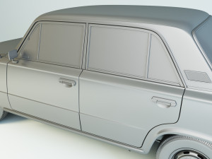 vaz-21011 zhiguli 1974 lada 3D 모델