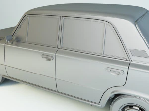 vaz-21011 zhiguli 1974 lada 3D Model