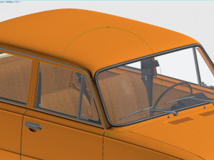 vaz-21011 zhiguli 1974 lada 3D 모델