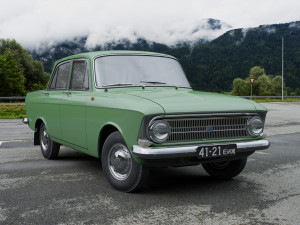 izh moskvitch-412 ie 1967 Model 3D