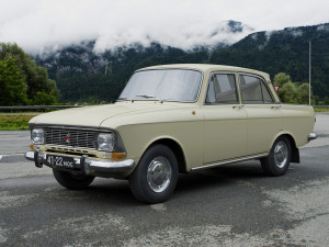 azlk moskvitch-412 ie 1972 3D Модель