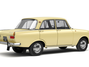 azlk moskvitch-412 ie 1972 Modelo 3D