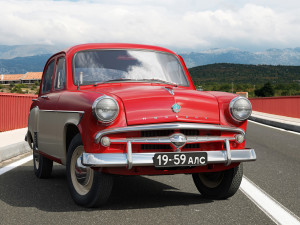 mzma moskvitch-407 1959 Modelo 3D