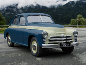 gaz-m20v pobeda 1955 3D Model