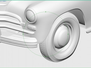 gaz-m20v pobeda 1955 3D Model