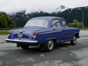 gaz-21 volga 1962 3D Model