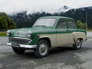 mzma moskvitch-407 1962 3D Модель