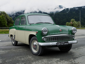 mzma moskvitch-407 1962 3D 모델