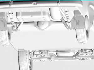 mzma moskvitch-403 ie 1963 3D Model