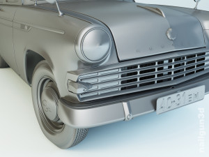 mzma moskvitch-403 ie 1963 3D Model