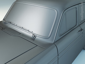 mzma moskvitch-403 ie 1963 3D Model