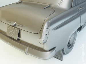 mzma moskvitch-403 ie 1963 3D Model