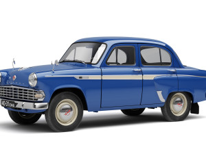 mzma moskvitch-403 ie 1963 3D Model