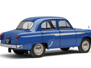 mzma moskvitch-403 ie 1963 3D Model