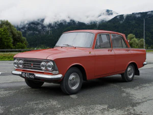 МЗМА Москвич-408 е 1964 г. 3D Модель
