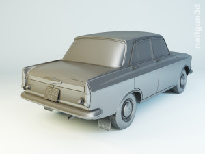mzma moskvitch-408 e 1964 Model 3D