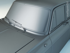 mzma moskvitch-408 e 1964 Model 3D