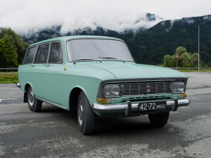 azlk moskvitch-427 1972 Model 3D