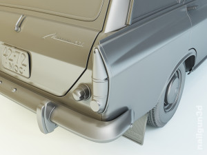 azlk moskvitch-427 1972 Model 3D