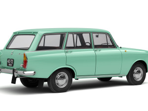 azlk moskvitch-427 1972 Model 3D