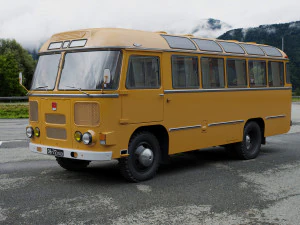 paz-672m 1982 Modello 3D