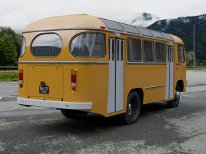 paz-672m 1982 3D Model