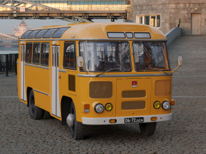 paz-672m 1982 Modello 3D