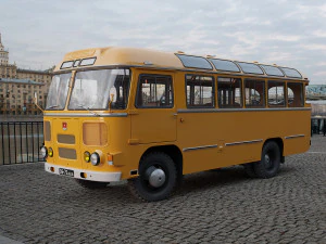paz-672m 1982 3D Model