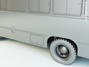 paz-672m 1982 Modello 3D