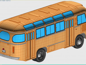 paz-672m 1982 Modello 3D