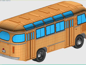 paz-672m 1982 3D Model