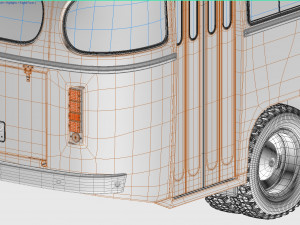 paz-672m 1982 Modello 3D