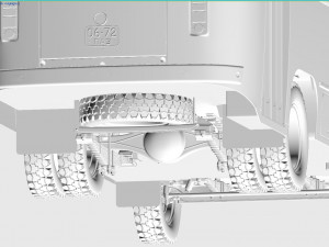 paz-672m 1982 Modello 3D