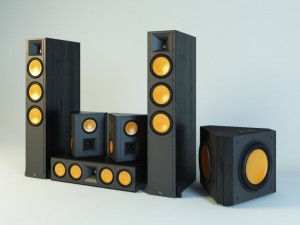 klipsch audio system 3Dモデル