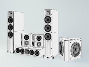 klipsch audio system 3Dモデル