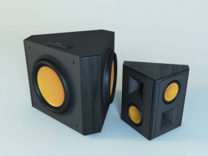 klipsch audio system 3Dモデル