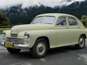 gaz m20 pobeda 1948 1953 3D Model